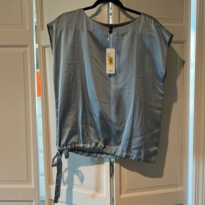 Eileen Fisher Dawn Bateau Blouse NWT
